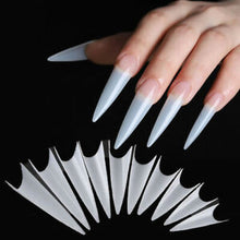 Load image into Gallery viewer, Pointed Tips_Less Curve_Set #0-9_Natural